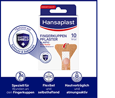 HANSAPLAST Elastické náplasti na končeky prstov, 10 ks