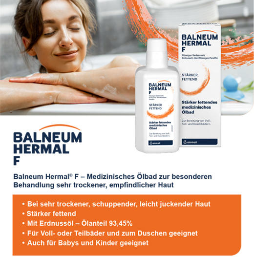 BALNEUM Hermal F tekutá prísada do kúpeľa, 200 ml