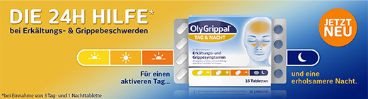 OLYGRIPPAL Deň & Noc 500 mg/60 mg tablety, 16 ks