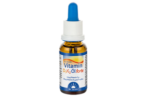VITAMIN D3K2 olej forte kvapky, 20 ml