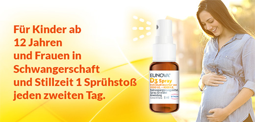 EUNOVA Vitamín D3 v spreji, 8 ml