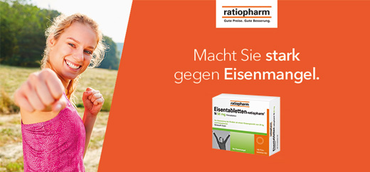 EISENTABLETTEN-ratiopharm N 50 mg filmom obalené tablety, 100 ks