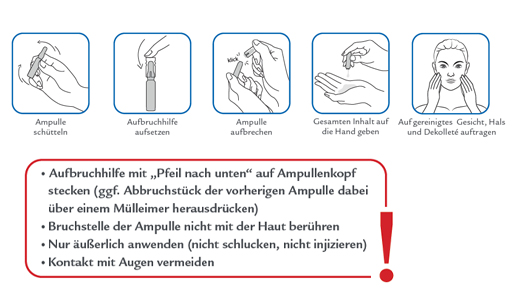 RUGARD Ampulky Hyaluron, 1x2 ml