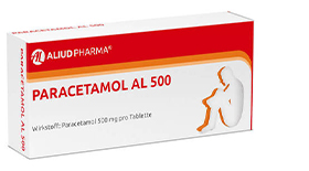 PARACETAMOL AL 500 tabliet, 20 ks