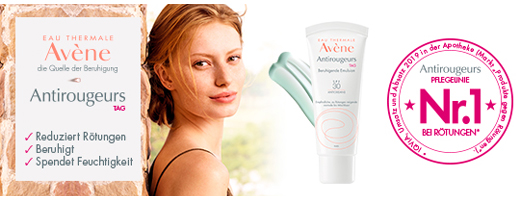 AVENE Denná upokojujúca emulzia Antirougeurs SPF 30, 40 ml