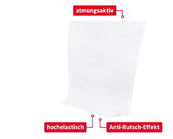 LEUKOPLAST Elastomull lepiaca fixačná páska.elast.8 cmx4 m, 1 ks