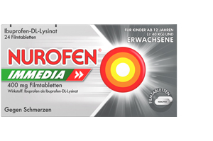 NUROFEN Immedia 400 mg filmom obalené tablety, 24 ks