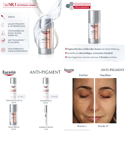 EUCERIN Duálne sérum proti pigmentom, 30 ml