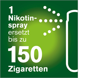 NICORETTE Ovocie & Mäta Sprej 1 mg/sprej NFC, 2 ks