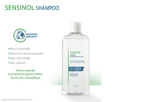DUCRAY SENSINOL Šampón s fyzio ochranou pokožky, 400 ml