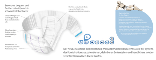 MOLICARE Premium Elastic Slip 9 kvapiek veľkosť M, 26 ks
