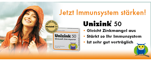 UNIZINK 50 entericky obalených tabliet, 50 ks