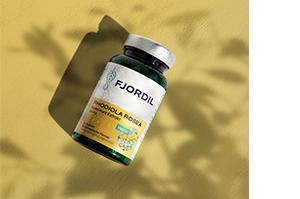 FJORDIL Rhodiola Rosea Kapsule, 90 kapsúl