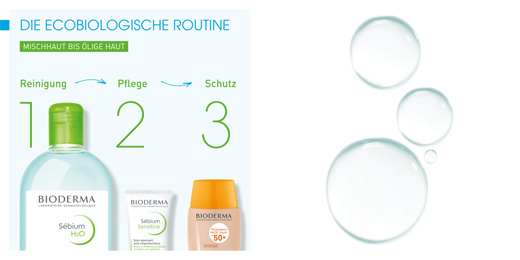 BIODERMA Čistiaci roztok Sebium H2O, 500 ml