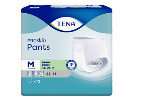 TENA PANTS jednorazové nohavice super M, 12 ks