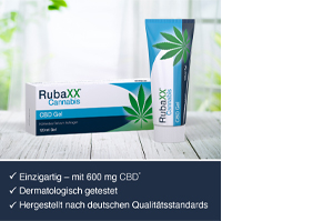 RUBAXX Konope CBD Gél, 120 g