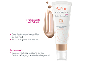 AVENE Antirougeurs UNIFY tónovaná starostlivosť Cr.SPF 30, 40 ml