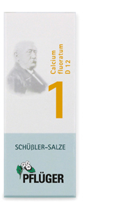 BIOCHEMIE Pflüger 1 Calcium fluoratum D 12 tabliet, 400 ks