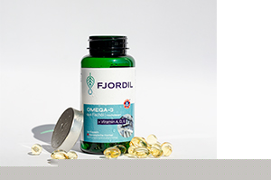 FJORDIL Omega-3 kapsuly, 120 kapsúl
