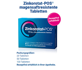 ZINKOROTAT POS enterálne obalené tablety, 500 ks
