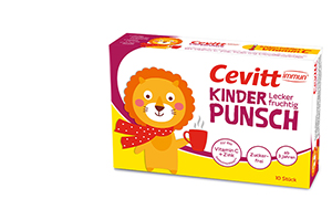 CEVITT Imunitné detské punčové granule, 10 ks