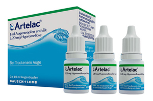 ARTELAC Očné kvapky, 3X10 ml