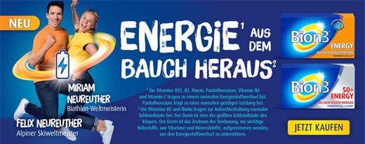 BION3 Energetické tablety, 90 kapsúl