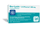 IBU-LYSIN 1A Pharma 400 mg filmom obalené tablety, 50 ks
