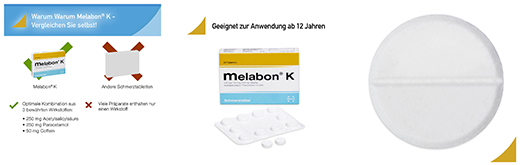 MELABON K tablety, 20 ks