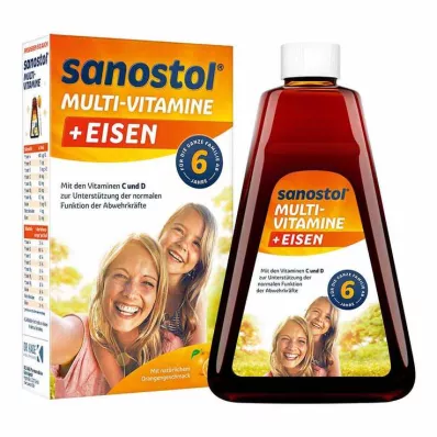 SANOSTOL plus železná šťava, 230 ml SANOSTOL plus železná šťava, 230 ml