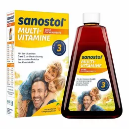 SANOSTOL Šťava bez pridaného cukru, 230 ml