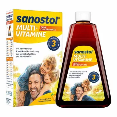 SANOSTOL Šťava bez pridaného cukru, 230 ml