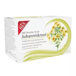 H&S Filtračné vrecko na ľubovník bodkovaný, 20X2,0 g