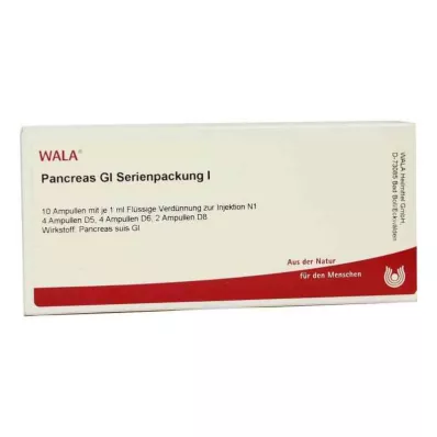 PANCREAS GL Sériové balenie 1 ampulka, 10X1 ml