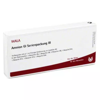 AMNION GL Sériové balenie 3 ampuliek, 10X1 ml AMNION GL Sériové balenie 3 ampuliek, 10X1 ml
