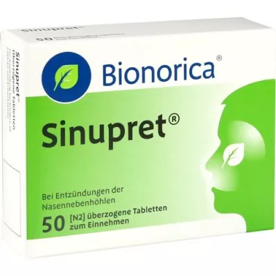 SINUPRET obalené tablety, 50 ks