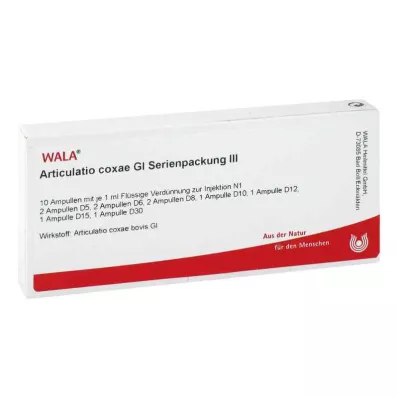 ARTICULATIO koxy GL Sériové balenie 3 ampulky, 10X1 ml ARTICULATIO koxy GL Sériové balenie 3 ampulky, 10X1 ml
