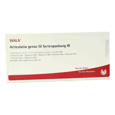 ARTICULATIO rod GL Sériové balenie 3 ampulky, 10X1 ml