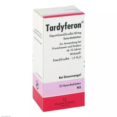 TARDYFERON Tablety s predĺženým uvoľňovaním, 50 ks