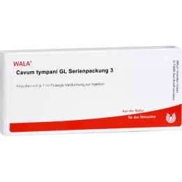 CAVUM tympani GL Sériové balenie 3 ampulky, 10X1 ml