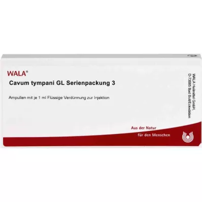 CAVUM tympani GL Sériové balenie 3 ampulky, 10X1 ml CAVUM tympani GL Sériové balenie 3 ampulky, 10X1 ml