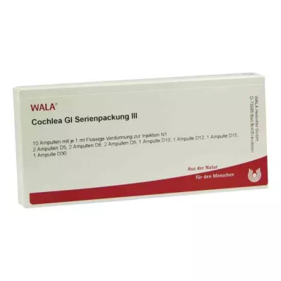 COCHLEA GL Sériové balenie 3 ampuliek, 10X1 ml COCHLEA GL Sériové balenie 3 ampuliek, 10X1 ml