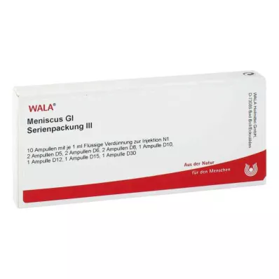 MENISCUS GL Sériové balenie 3 ampuliek, 10X1 ml MENISCUS GL Sériové balenie 3 ampuliek, 10X1 ml