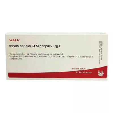 NERVUS OPTICUS GL Sériové balenie 3 ampuliek, 10X1 ml
