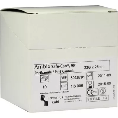 AMBIX Safe-Can Portpunkt.Kan.22 Gx25 mm ohnutý, 10 ks