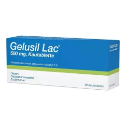 GELUSIL LAC Žuvacie tablety, 50 ks