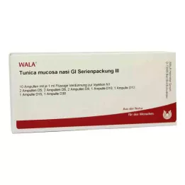 TUNICA sliznica nasi GL Sériové balenie 3 ampulky, 10X1 ml
