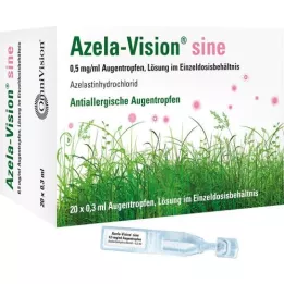 AZELA-Vision sine 0,5 mg/ml očná jednorazová dávka, 20x0,3 ml