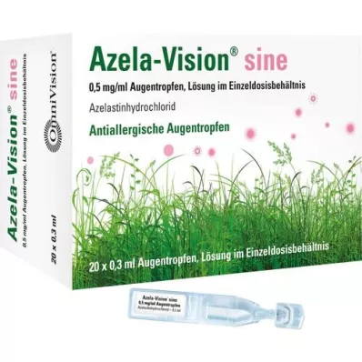 AZELA-Vision sine 0,5 mg/ml očná jednorazová dávka, 20x0,3 ml