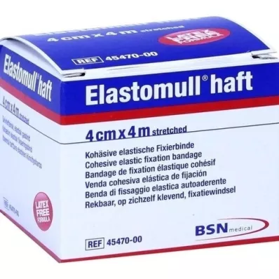 ELASTOMULL lepiaca fixačná bandáž 4 cmx4 m, 1 ks